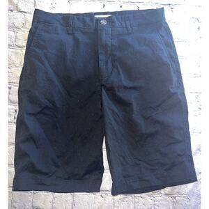 Goodfellow & Co. Black Flat Front Shorts 9" Inseam Every Wear Short Men’s 28 New